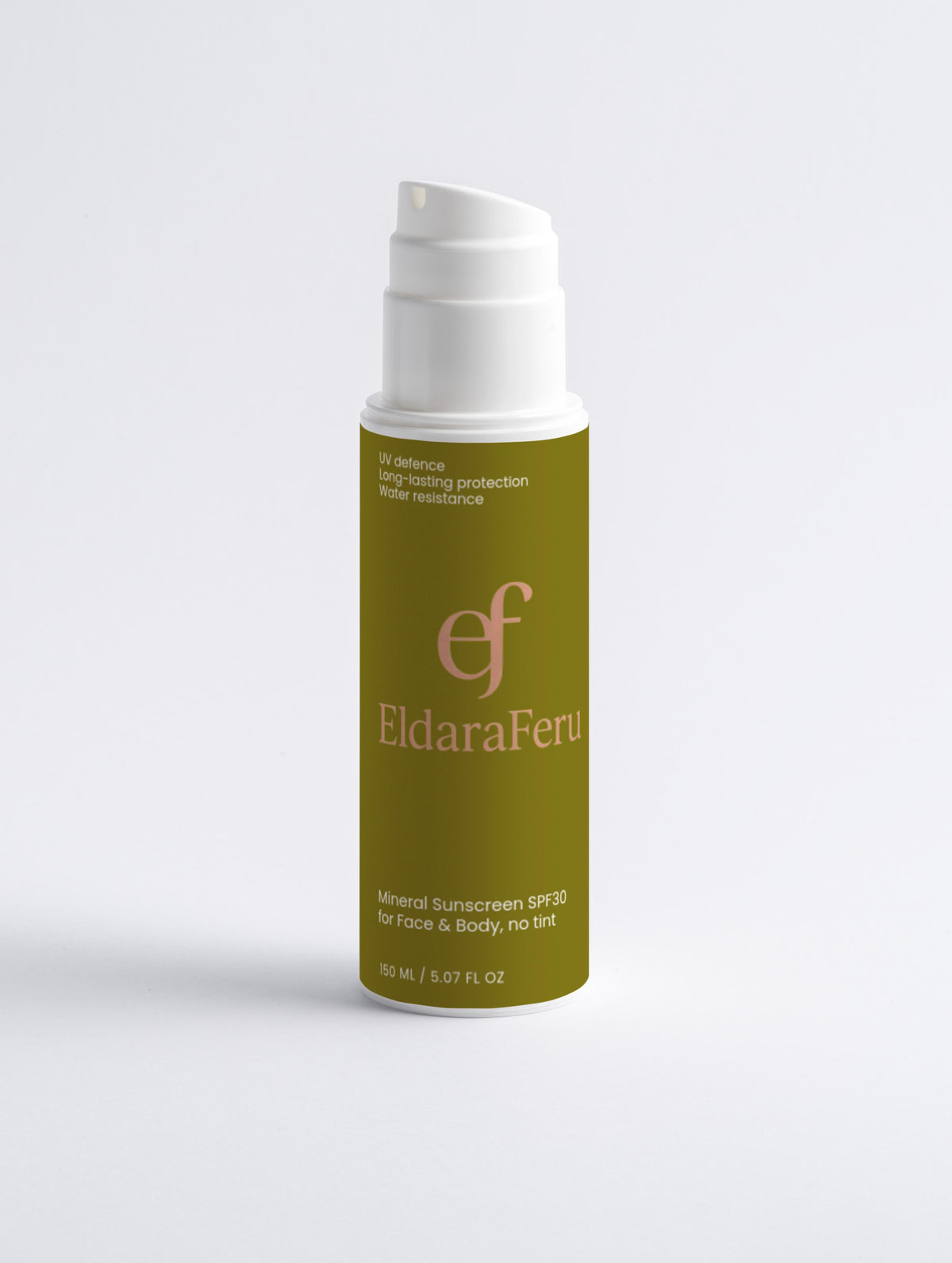 Mineral Sunscreen SPF30 for Face & Body, no tint